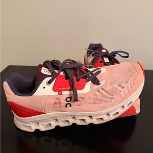 On Running Running Shoes - Red and White